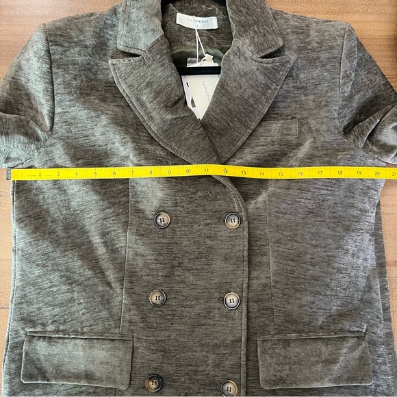 NWT Commense Retro Velvet Blazer S - Picture 11 of 12